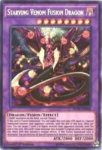 Starving Venom Fusion Dragon [Invasion: Vengeance] [INOV-EN038] | Amazing Games TCG