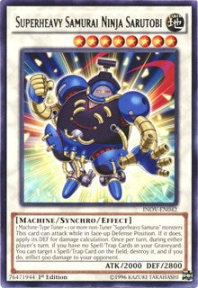 Superheavy Samurai Ninja Sarutobi [Invasion: Vengeance] [INOV-EN042] | Amazing Games TCG