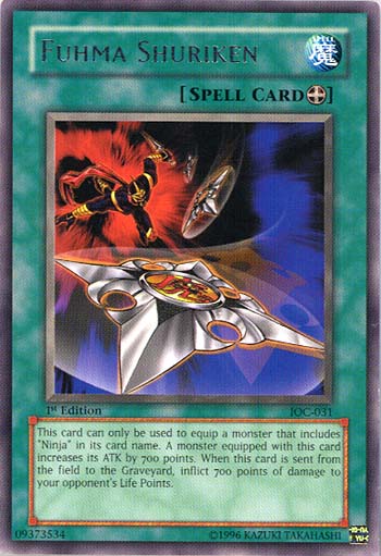 Fuhma Shuriken [IOC-031] Rare | Amazing Games TCG