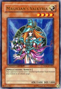 Magician's Valkyria [Structure Deck: Spellcaster's Command] [SDSC-ENSE1] | Amazing Games TCG