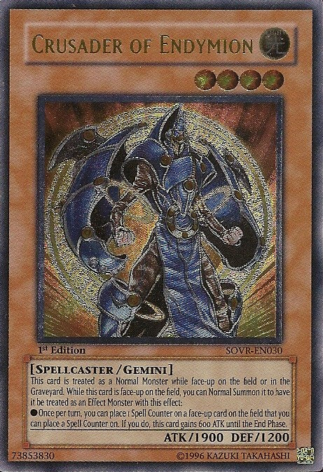 Crusader of Endymion [SOVR-EN030] Ultimate Rare | Amazing Games TCG