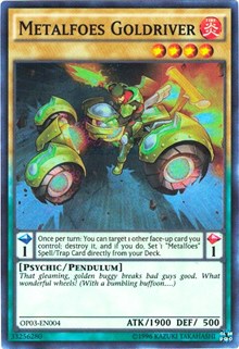 Metalfoes Goldriver [OTS Tournament Pack 3] [OP03-EN004] | Amazing Games TCG