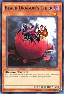 Black Dragon's Chick [OTS Tournament Pack 3] [OP03-EN017] | Amazing Games TCG