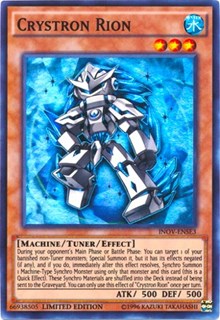 Crystron Rion [Invasion: Vengeance: Special Edition] [INOV-ENSE3] | Amazing Games TCG