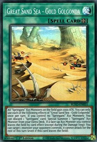 Great Sand Sea - Gold Golgonda [BLVO-EN055] Super Rare | Amazing Games TCG