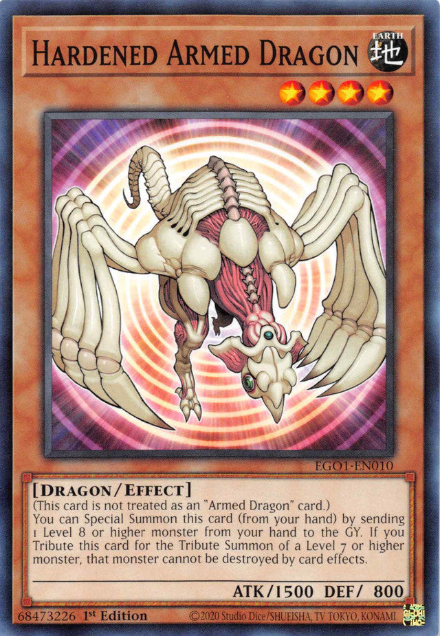 Hardened Armed Dragon [EGO1-EN010] Common | Amazing Games TCG