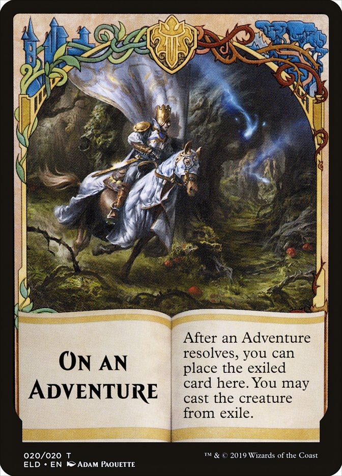 On an Adventure [Throne of Eldraine Tokens] | Amazing Games TCG