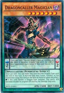 Dragoncaller Magician [Raging Tempest] [RATE-EN001] | Amazing Games TCG