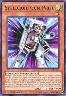 Speedroid Gum Prize [Raging Tempest] [RATE-EN005] | Amazing Games TCG