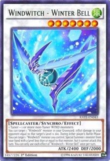 Windwitch - Winter Bell [Raging Tempest] [RATE-EN043] | Amazing Games TCG