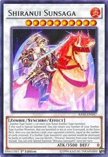 Shiranui Sunsaga [Raging Tempest] [RATE-EN047] | Amazing Games TCG