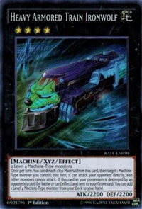 Heavy Armored Train Ironwolf [Raging Tempest] [RATE-EN050] | Amazing Games TCG