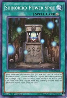 Shinobird Power Spot [Raging Tempest] [RATE-EN061] | Amazing Games TCG