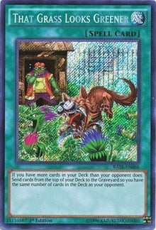 That Grass Looks Greener [Raging Tempest] [RATE-EN066] | Amazing Games TCG