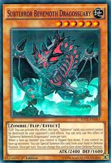 Subterror Behemoth Dragossuary [Raging Tempest] [RATE-EN083] | Amazing Games TCG