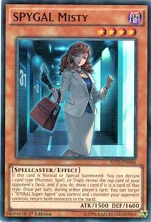 SPYGAL Misty [Raging Tempest] [RATE-EN086] | Amazing Games TCG