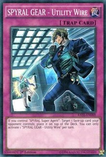 SPYRAL GEAR - Utility Wire [Raging Tempest] [RATE-EN088] | Amazing Games TCG