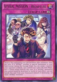 SPYRAL MISSION - Recapture [Raging Tempest] [RATE-EN089] | Amazing Games TCG