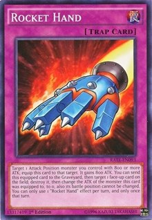 Rocket Hand [Raging Tempest] [RATE-EN093] | Amazing Games TCG