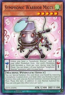 Symphonic Warrior Miccs [Raging Tempest] [RATE-EN096] | Amazing Games TCG