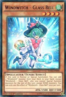 Windwitch - Glass Bell [Raging Tempest] [RATE-EN098] | Amazing Games TCG