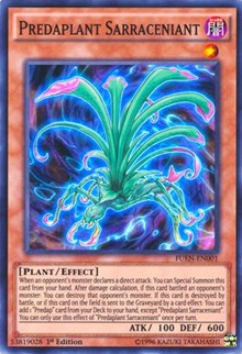 Predaplant Sarraceniant [Fusion Enforcers] [FUEN-EN001] | Amazing Games TCG