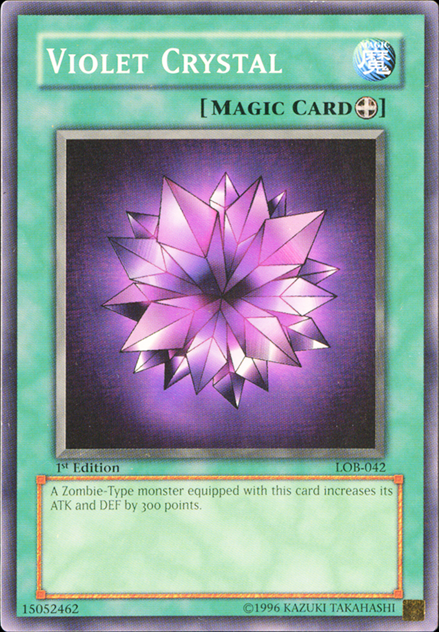 Violet Crystal [LOB-042] Common | Amazing Games TCG