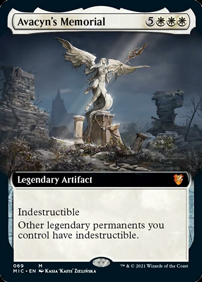 Avacyn's Memorial (Extended) [Innistrad: Midnight Hunt Commander] | Amazing Games TCG