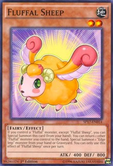 Fluffal Sheep (Starfoil) [Star Pack - Battle Royal] [SP17-EN014] | Amazing Games TCG