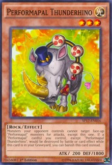 Performapal Thunderhino [Star Pack - Battle Royal] [SP17-EN016] | Amazing Games TCG