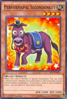 Performapal Secondonkey [Star Pack - Battle Royal] [SP17-EN025] | Amazing Games TCG