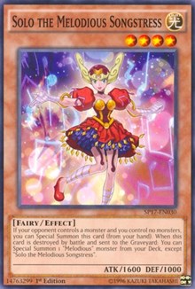 Solo the Melodious Songstress [Star Pack - Battle Royal] [SP17-EN030] | Amazing Games TCG