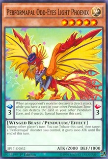 Performapal Odd-Eyes Light Phoenix (Starfoil) [Star Pack - Battle Royal] [SP17-EN032] | Amazing Games TCG