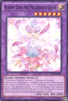 Bloom Diva the Melodious Choir (Starfoil) [Star Pack - Battle Royal] [SP17-EN036] | Amazing Games TCG