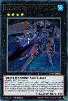 Full Armored Black Ray Lancer [Duelist Saga] [DUSA-EN008] | Amazing Games TCG