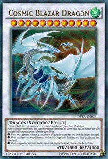 Cosmic Blazar Dragon [Duelist Saga] [DUSA-EN034] | Amazing Games TCG