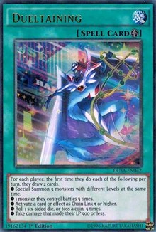 Dueltaining [Duelist Saga] [DUSA-EN042] | Amazing Games TCG