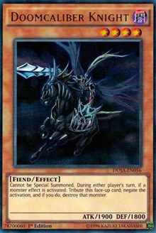 Doomcaliber Knight [Duelist Saga] [DUSA-EN056] | Amazing Games TCG