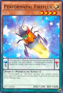 Performapal Fireflux (Starfoil) [Star Pack - Battle Royal] [SP17-EN034] | Amazing Games TCG