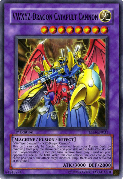 VWXYZ-Dragon Catapult Cannon [EEN-EN031] Super Rare | Amazing Games TCG