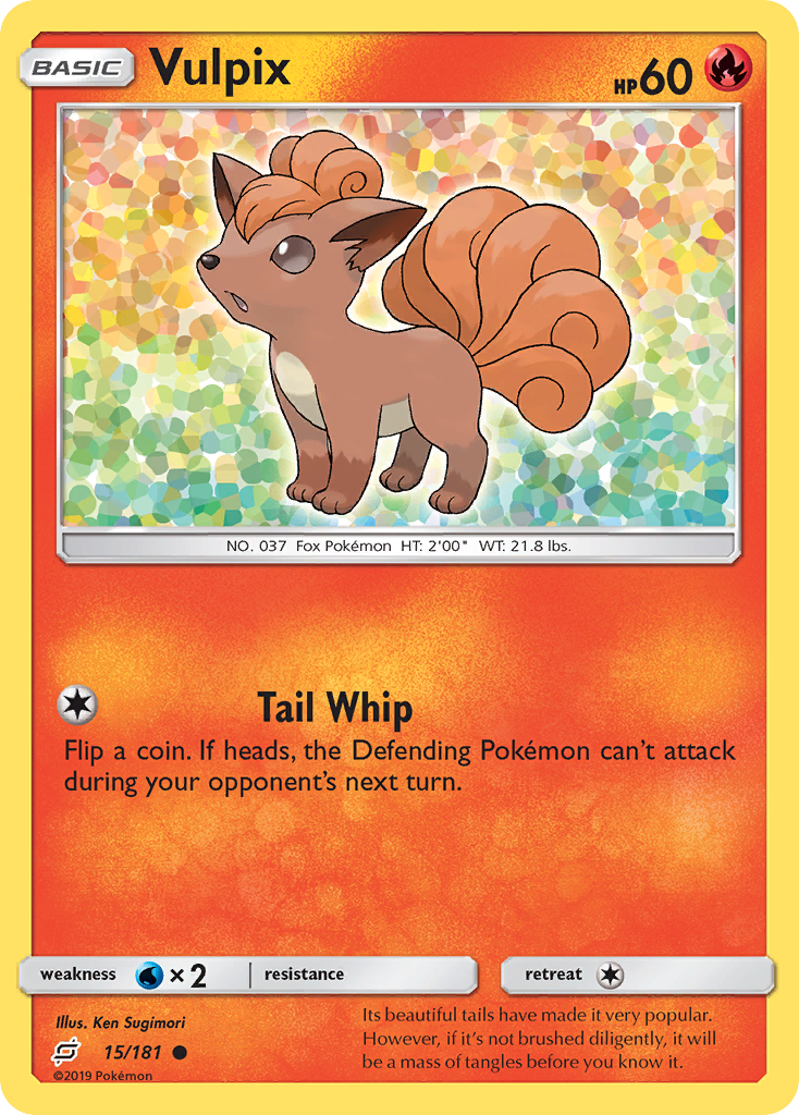 Vulpix (15/181) [Sun & Moon: Team Up] | Amazing Games TCG