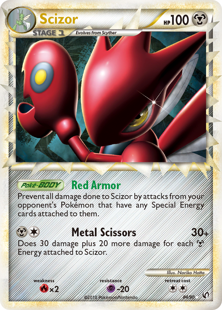 Scizor (84/90) [HeartGold & SoulSilver: Undaunted] | Amazing Games TCG