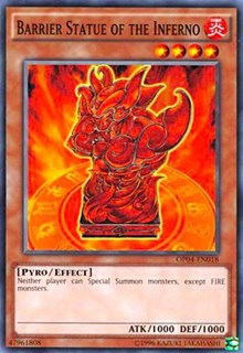 Barrier Statue of the Inferno [OTS Tournament Pack 4] [OP04-EN018] | Amazing Games TCG