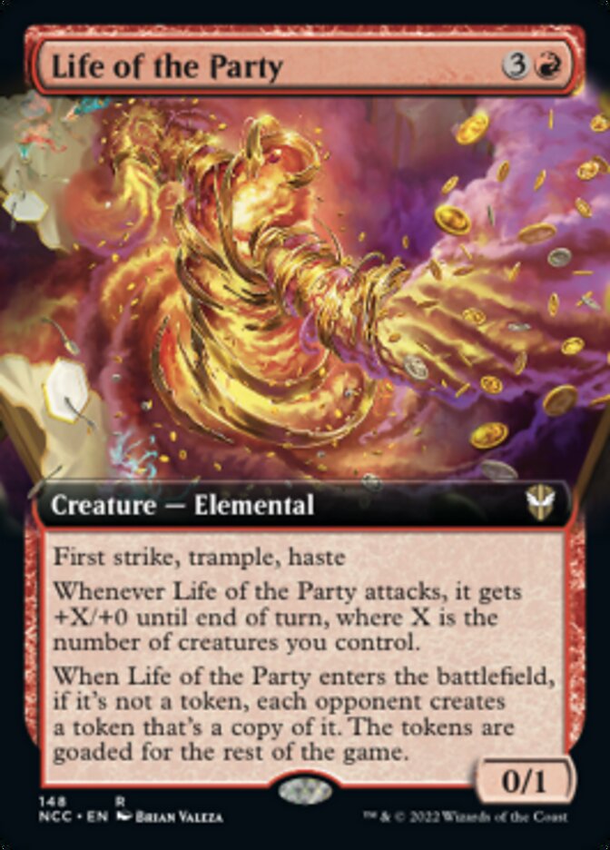 Life of the Party (Extended Art) [Streets of New Capenna Commander] | Amazing Games TCG