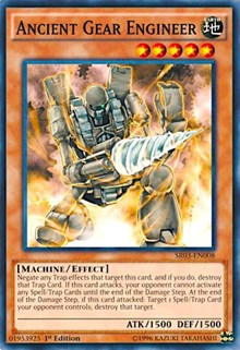 Ancient Gear Engineer [Structure Deck: Machine Reactor] [SR03-EN008] | Amazing Games TCG