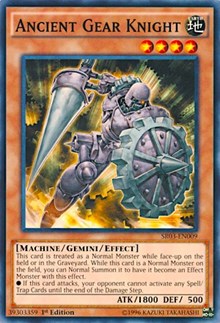 Ancient Gear Knight [Structure Deck: Machine Reactor] [SR03-EN009] | Amazing Games TCG