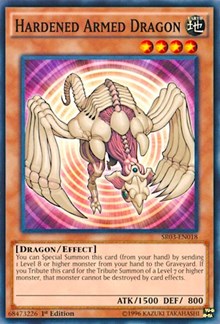 Hardened Armed Dragon [Structure Deck: Machine Reactor] [SR03-EN018] | Amazing Games TCG