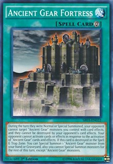 Ancient Gear Fortress [Structure Deck: Machine Reactor] [SR03-EN022] | Amazing Games TCG