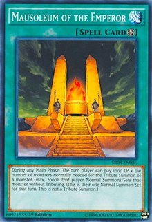 Mausoleum of the Emperor [Structure Deck: Machine Reactor] [SR03-EN026] | Amazing Games TCG