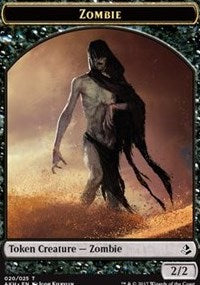 Zombie Token [Amonkhet Tokens] | Amazing Games TCG